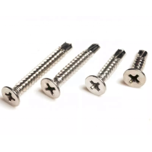 China factory cross recessed flat head BSD thread self drilling screws